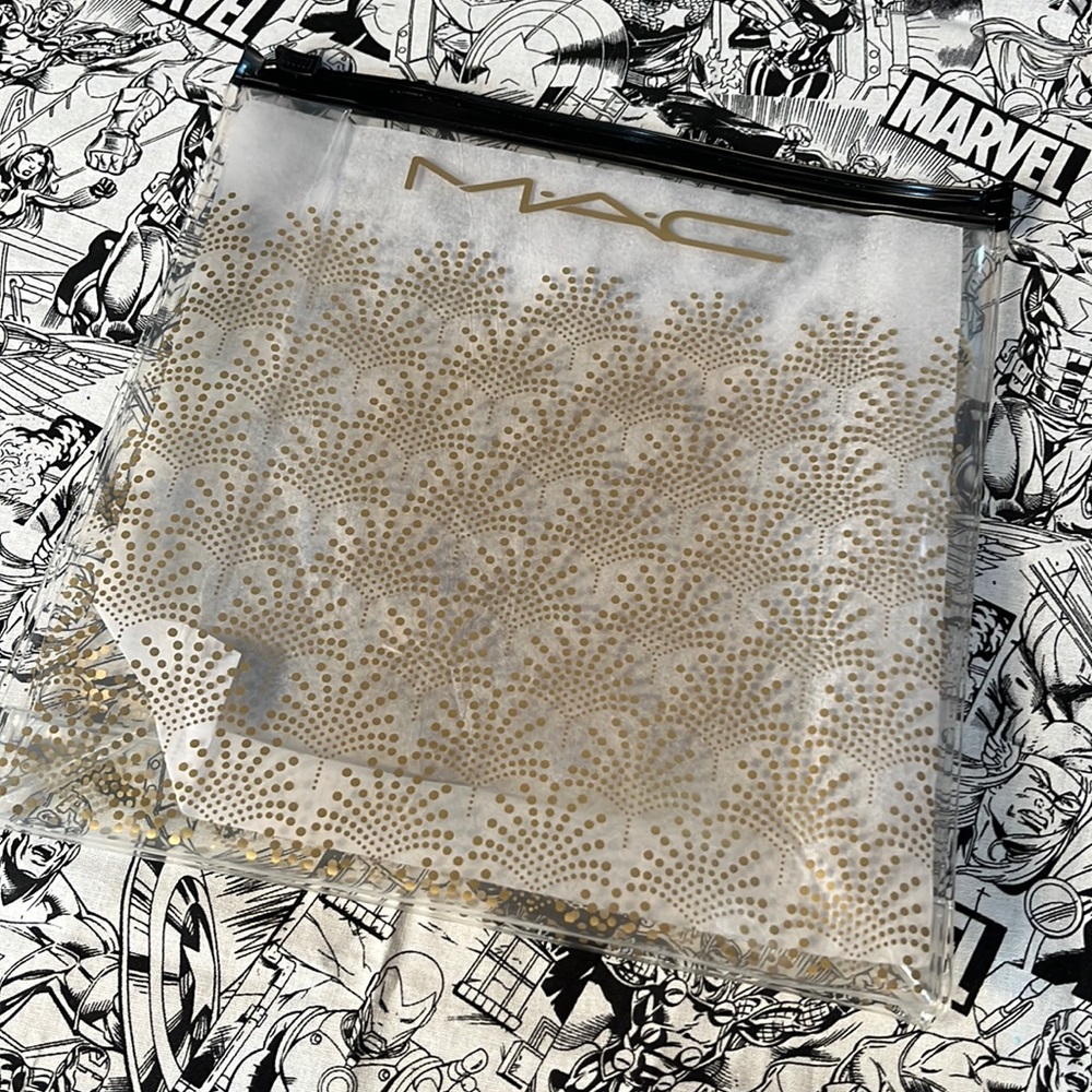 MAC cosmetic bag